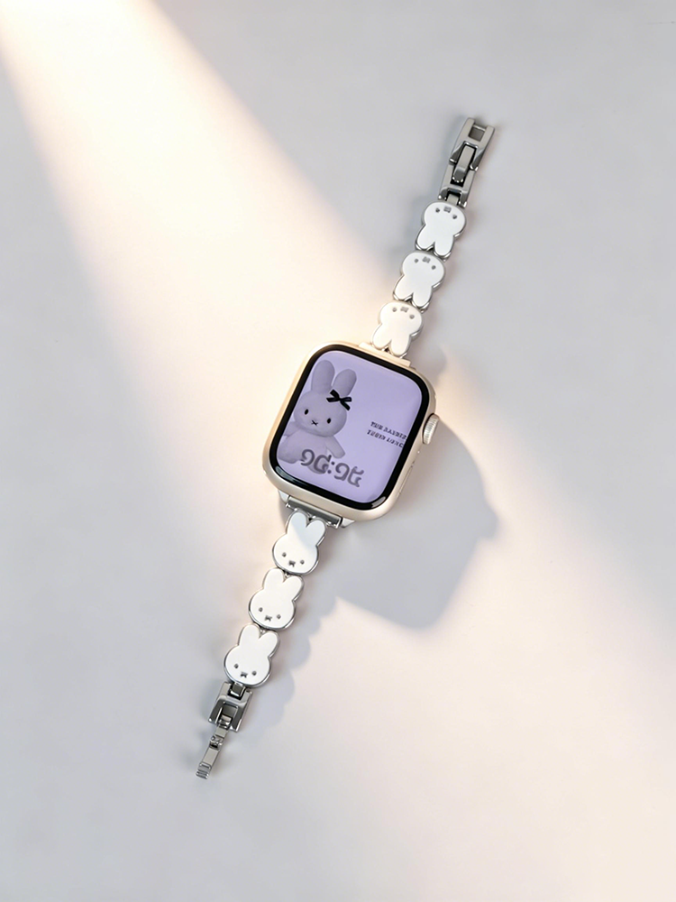 Easter Series Bunny Metal Band for Apple Watch