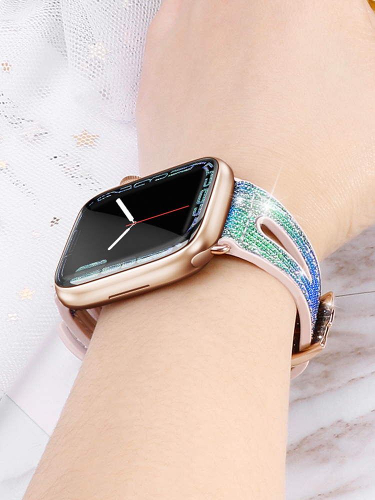 Water Drop Hollow Color-changing Silicone Band