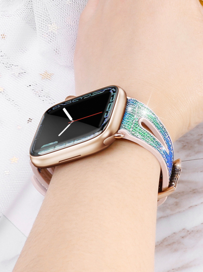 Water Drop Hollow Color-changing Silicone Band