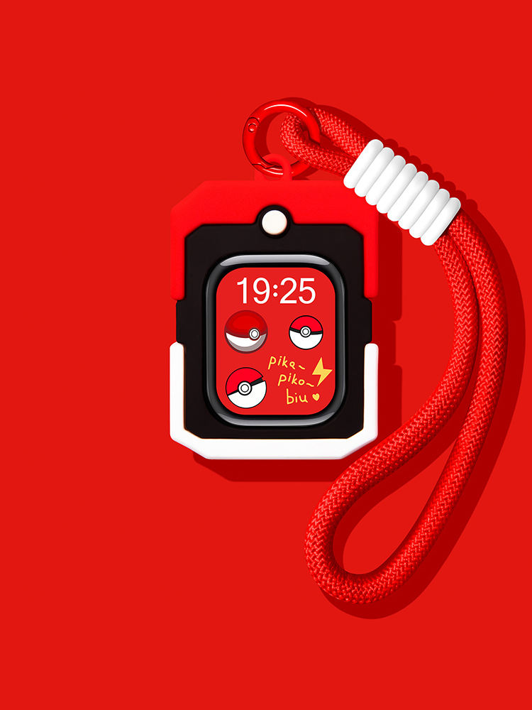 Pokemon Hanging Decoration Silicone Protective Case for Apple Watch