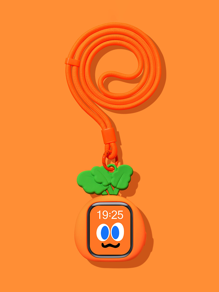 Fruit Decoration Silicone Protective Case for Apple Watch