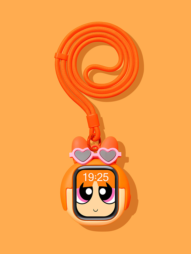 Cartoon Character Avatar Decoration Silicone Protective Case for Apple Watch