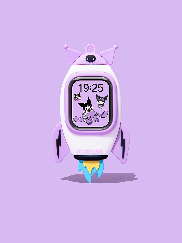 Cute Cartoon Character Decoration Silicone Protective Case for Apple Watch