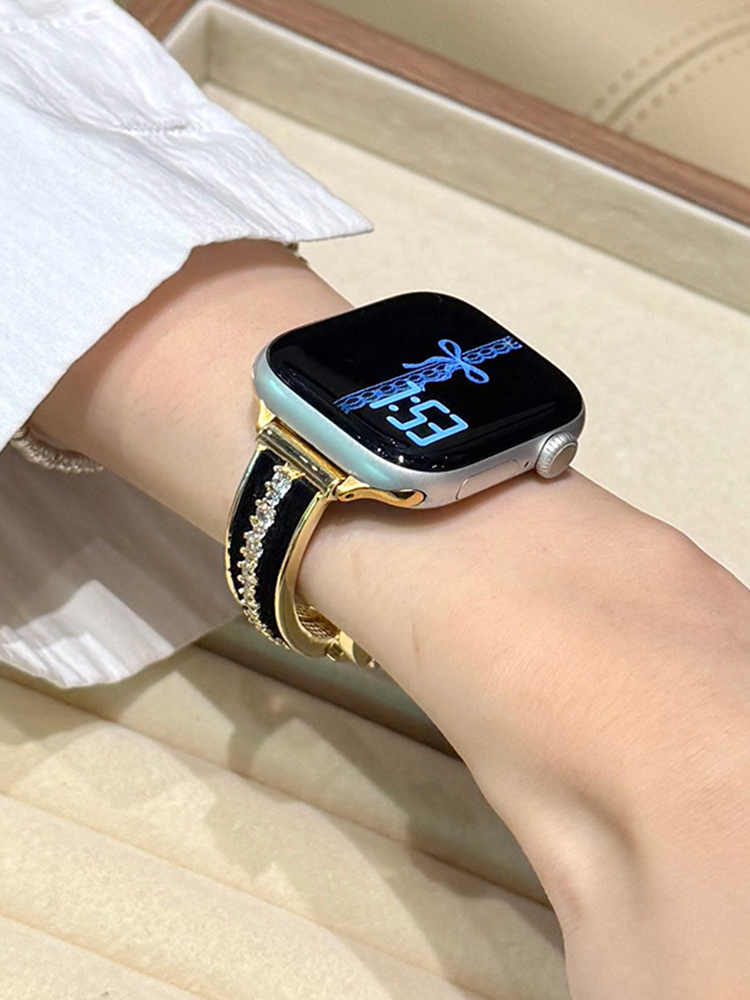 Diamond Bangle Metal Band for Apple Watch