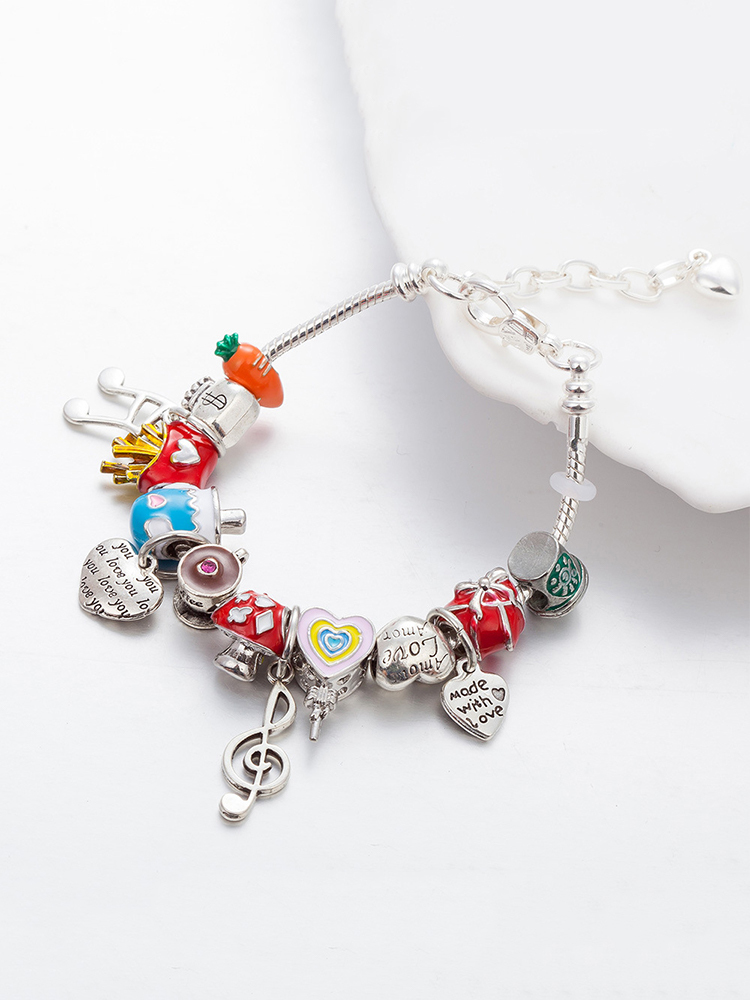 Delicious Food Crystal Beaded Band