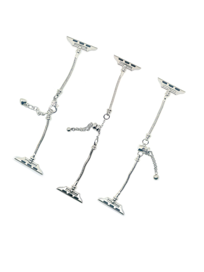 Beaded Bracelet Stainless Steel Band