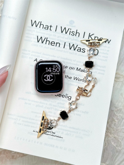 Exquisite Zircon Bracelet Stainless Steel Band