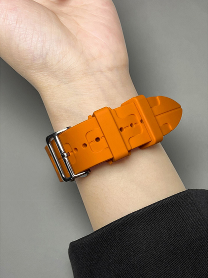 H Letter Print Silicone Band