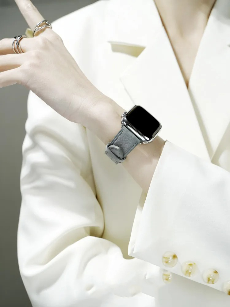 Cashmere Suede Leather Band for Apple Watch