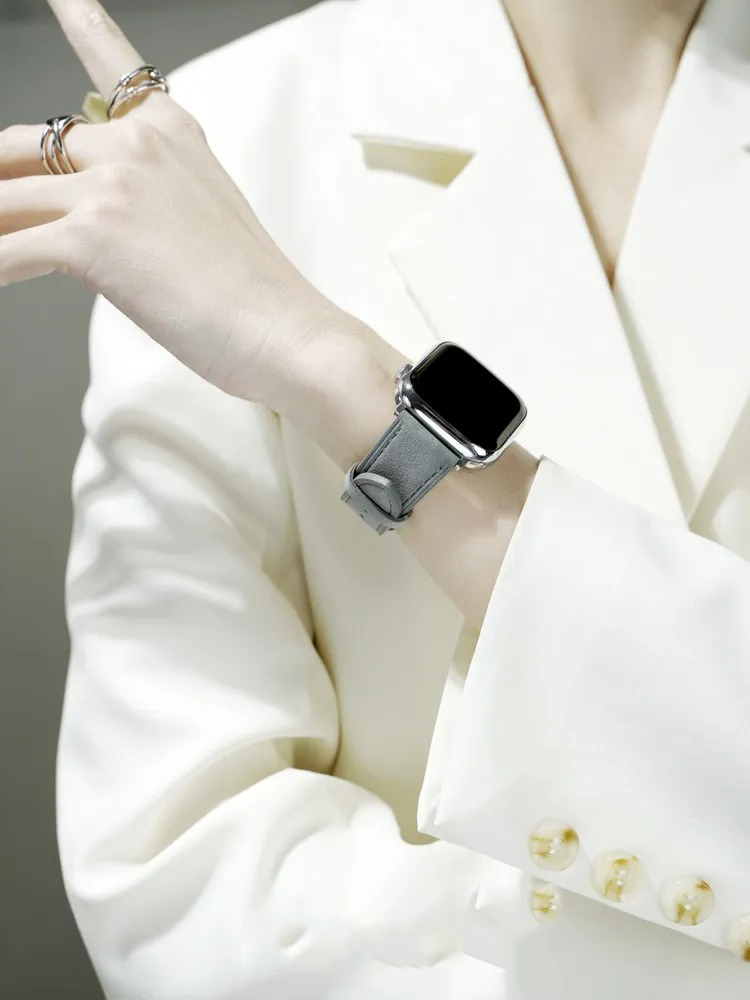 Cashmere Suede Leather Band for Apple Watch