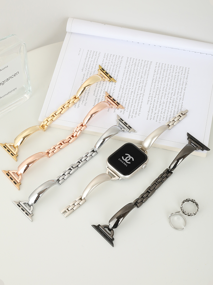 D-shaped Bracelet Stainless Steel Band