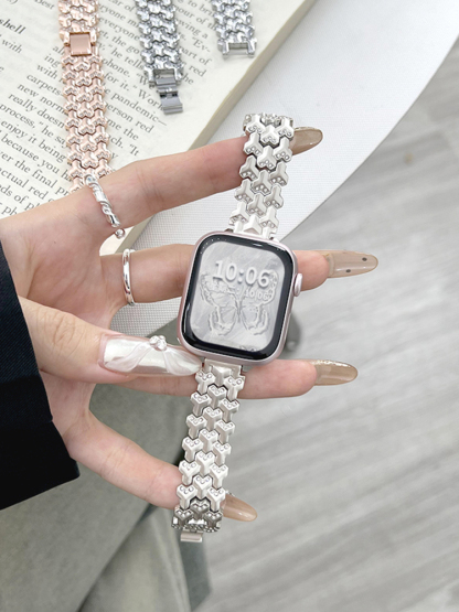 Diamond Pangolin Pattern Stainless Steel Band