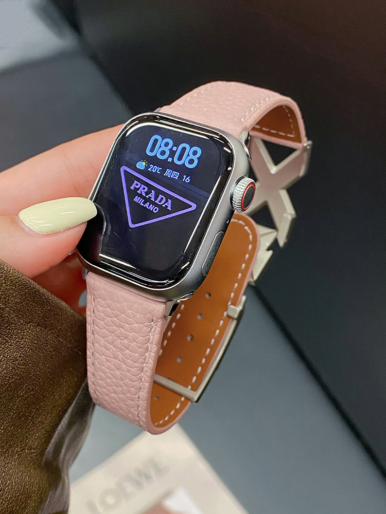 X Letter Magnetic Leather Band