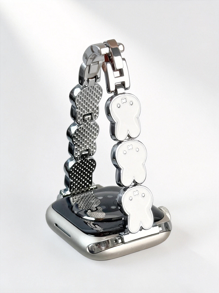 Easter Series Bunny Metal Band for Apple Watch
