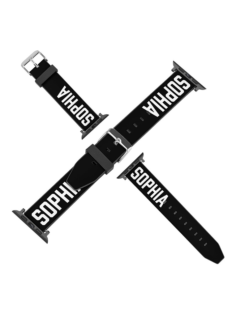 Custom Apple Watch Band with Name