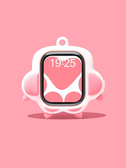 Cat Paw Silicone Protective Case for Apple Watch