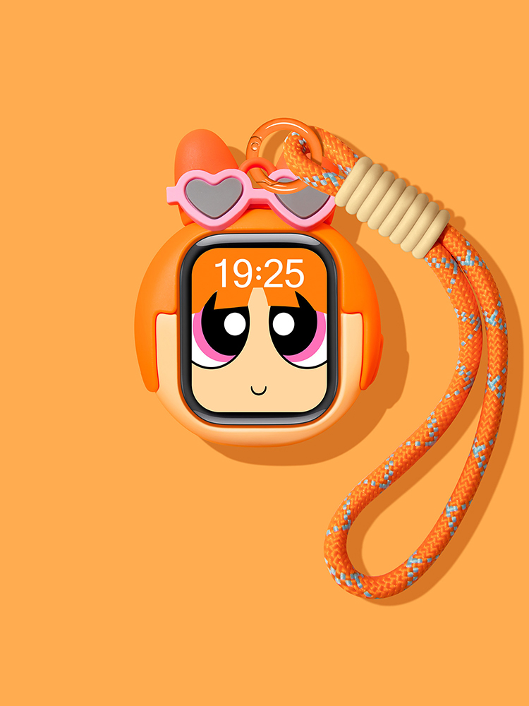 Cartoon Character Avatar Decoration Silicone Protective Case for Apple Watch