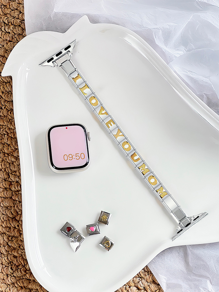 Custom Name Modular Charm Bracelet Band-Tatan Band