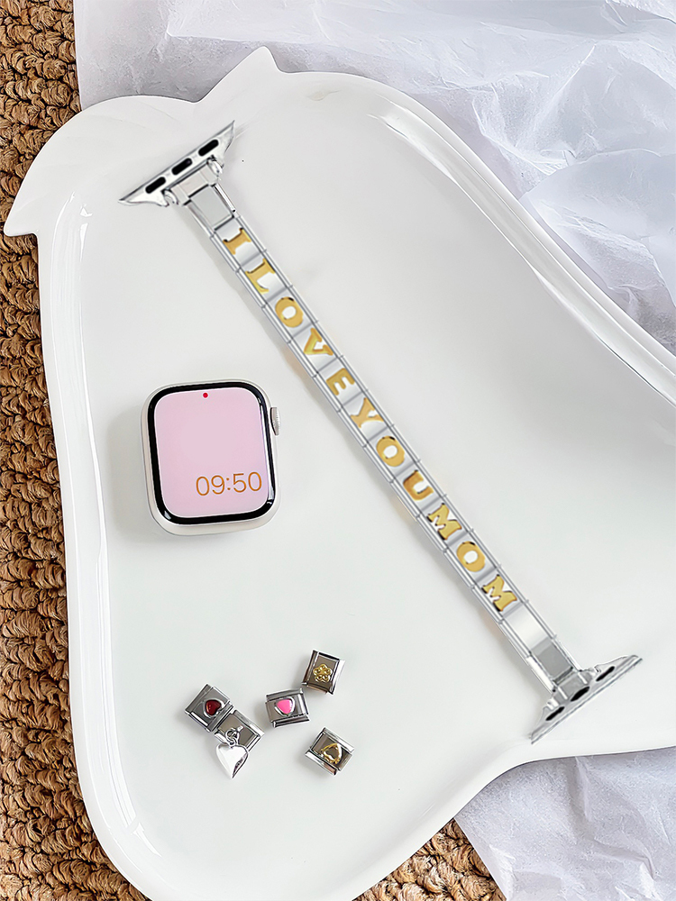 Custom Name Modular Charm Bracelet Band-Tatan Band