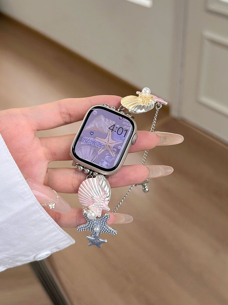 Summer Spray Color Chain Stainless Steel Band-Tatan Band