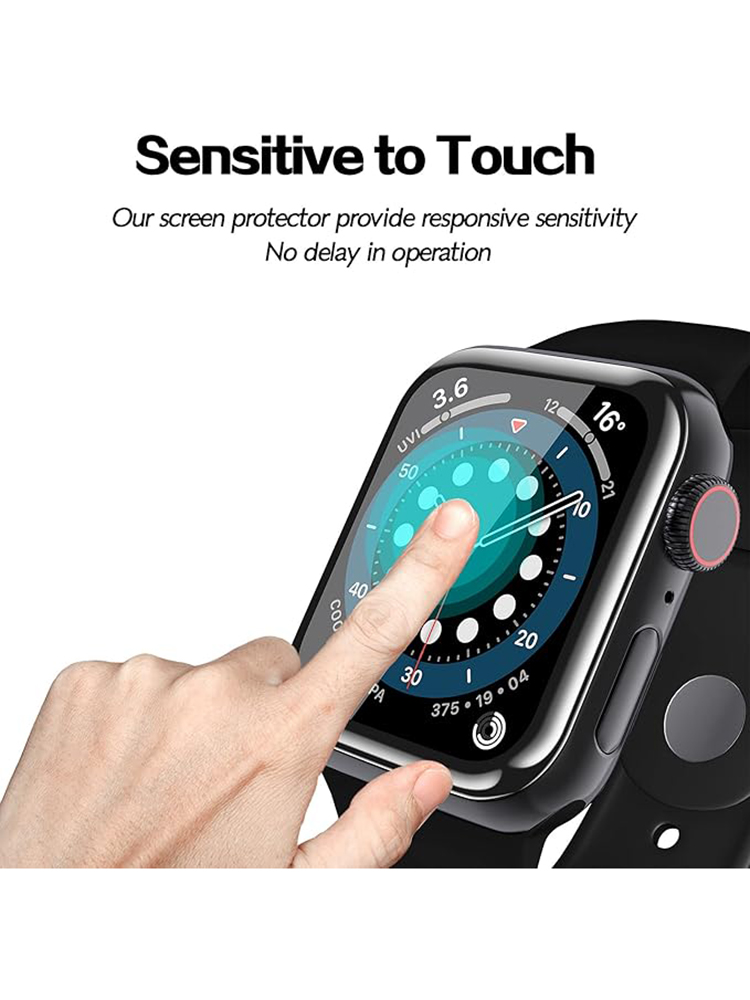 3D Curved Edge Full Coverage Apple Watch Screen Protector HD Film