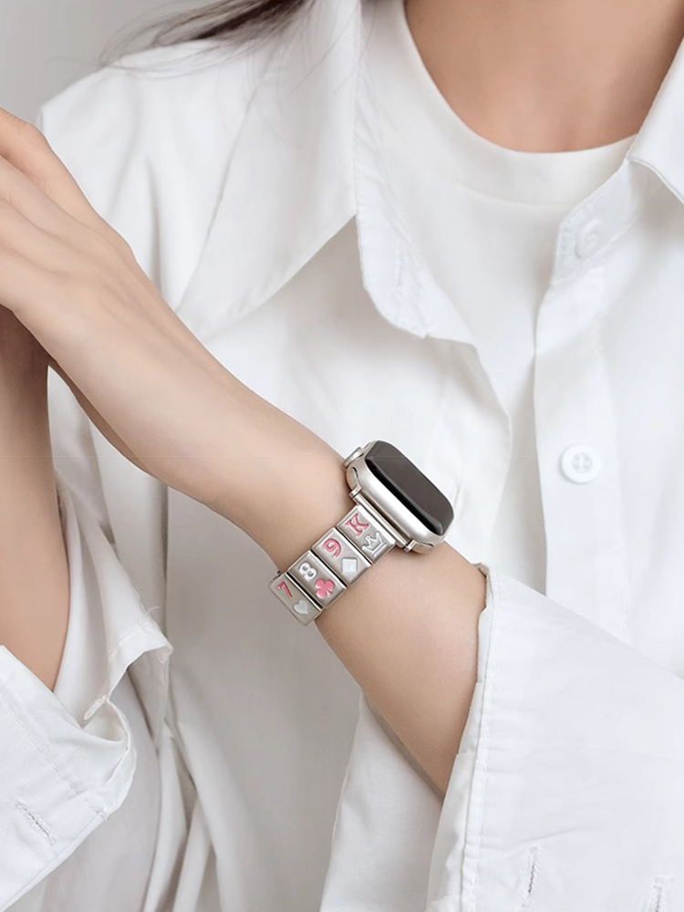 Poker Stainless Steel Band