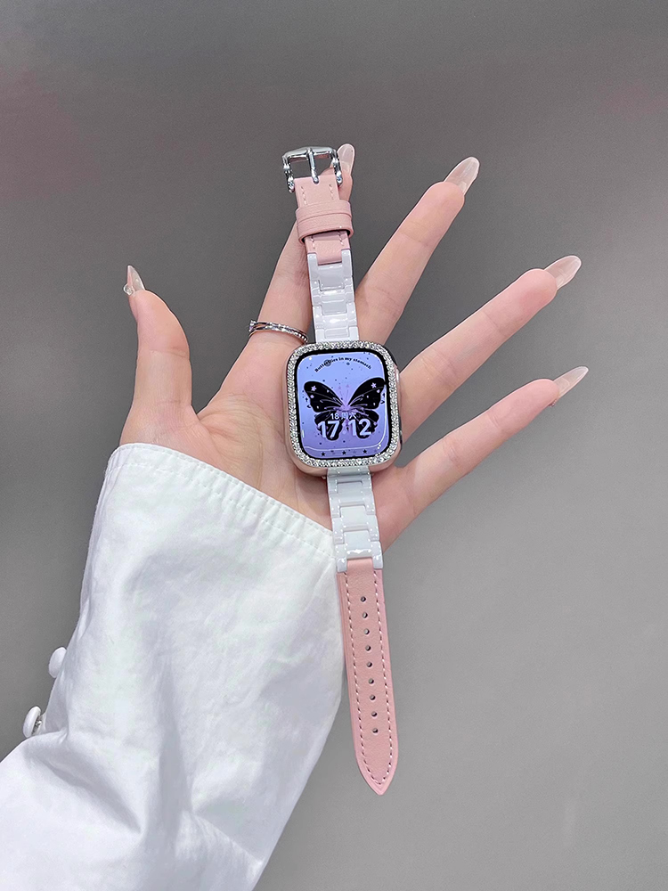 Ceramic and Leather Band