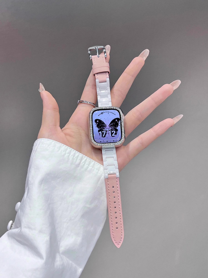 Ceramic and Leather Band