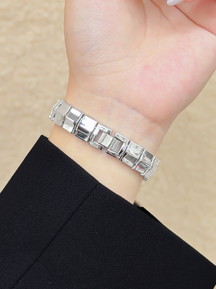 Scorpion Tail Design Stainless Steel Band