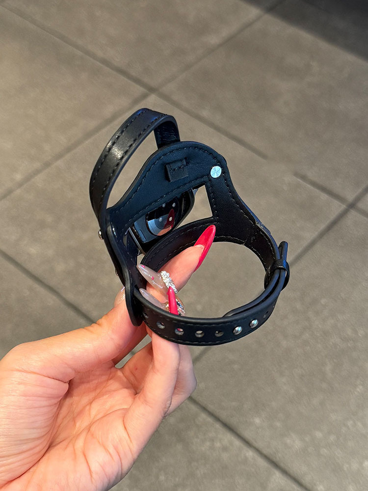 Outdoor Cycling Palm-worn Leather Band