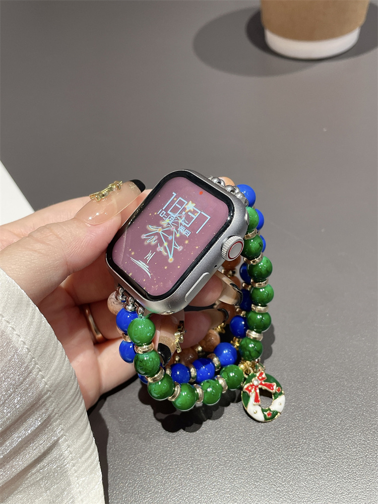 Christmas Jade Apple Watch Band Tatanband