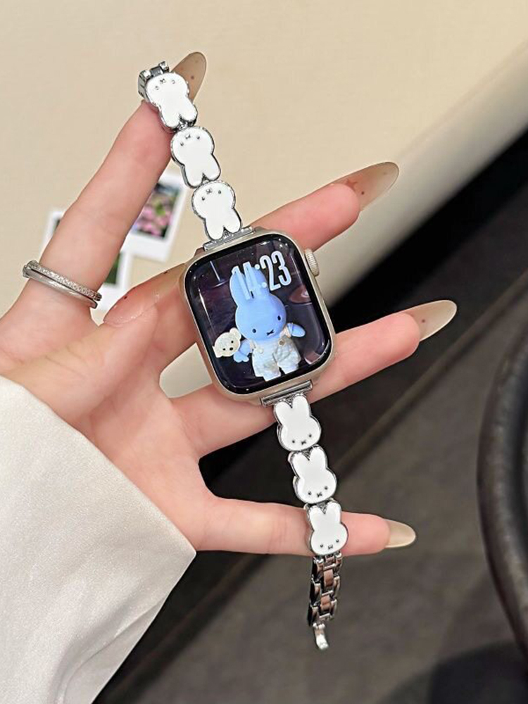 Easter Series Bunny Metal Band for Apple Watch