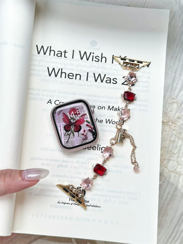 Exquisite Zircon Bracelet Stainless Steel Band