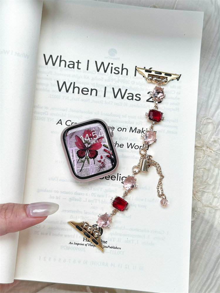 Exquisite Zircon Bracelet Stainless Steel Band