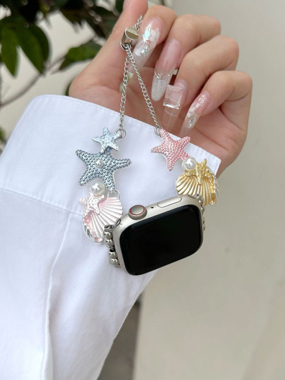 Summer Spray Color Chain Stainless Steel Band-Tatan Band