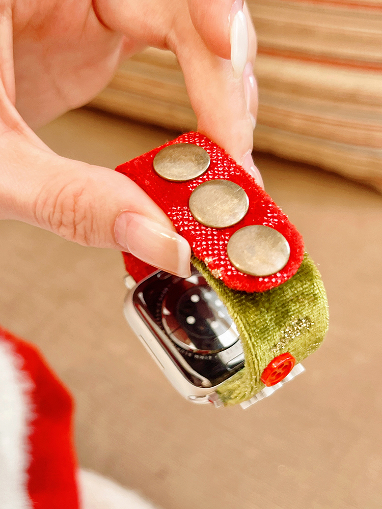 Christmas Buttons Plush Band