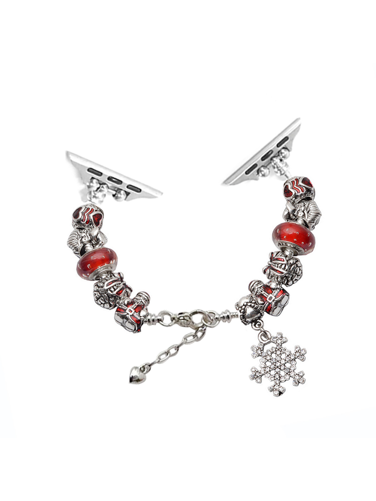 Christmas Charm Series B Crystal Beaded Band