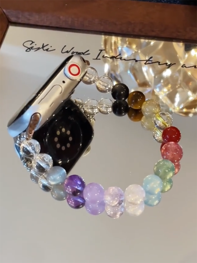 Colored Sugar Nature Crystal Band