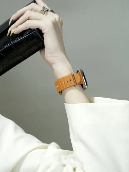 Ocean Waves Silicone Band for Apple Watch