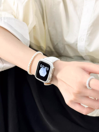 Crocodile Pattern Curve Leather Band