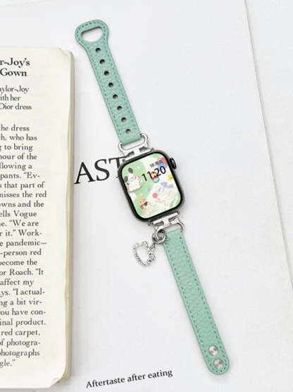 Kitty Pendant Cat Ears Connected Leather Band