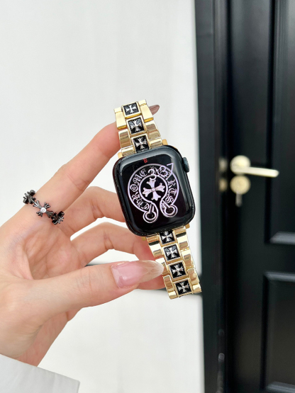 3-Link Cross Stainless Steel Band