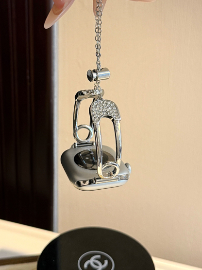 Diamond Paper Clip Stainless Steel Band