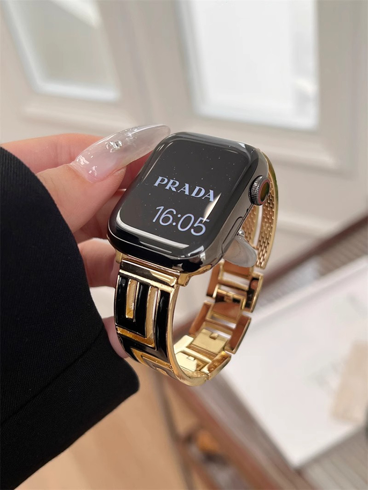 L-shaped Hollow Bracelet Stainless Steel Band-Tatan Band