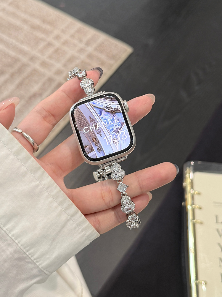 Gourd Zircon Metal Band for Apple Watch