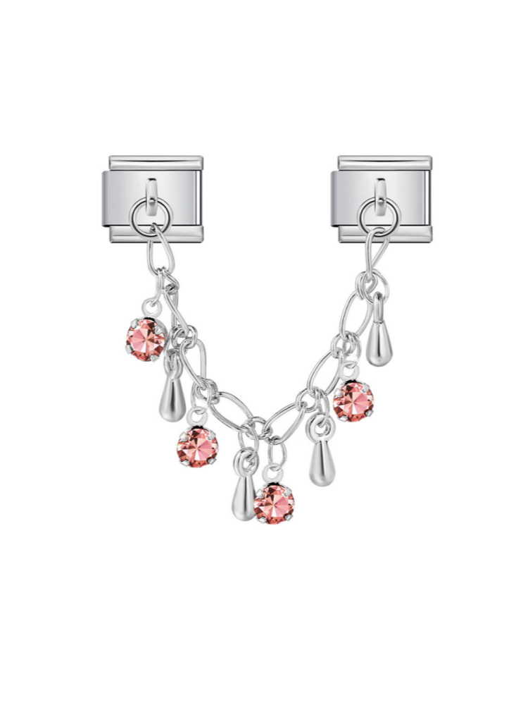 Butterfly and Star Chain Pendant Modular Charm