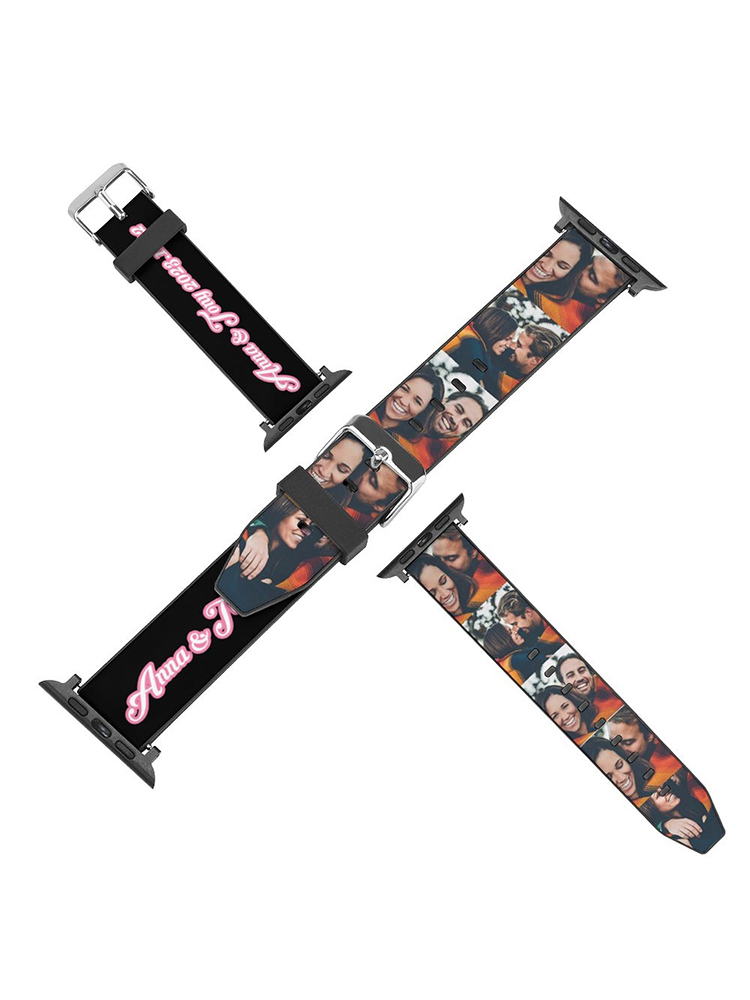 Custom Apple Watch Band Photo and Name