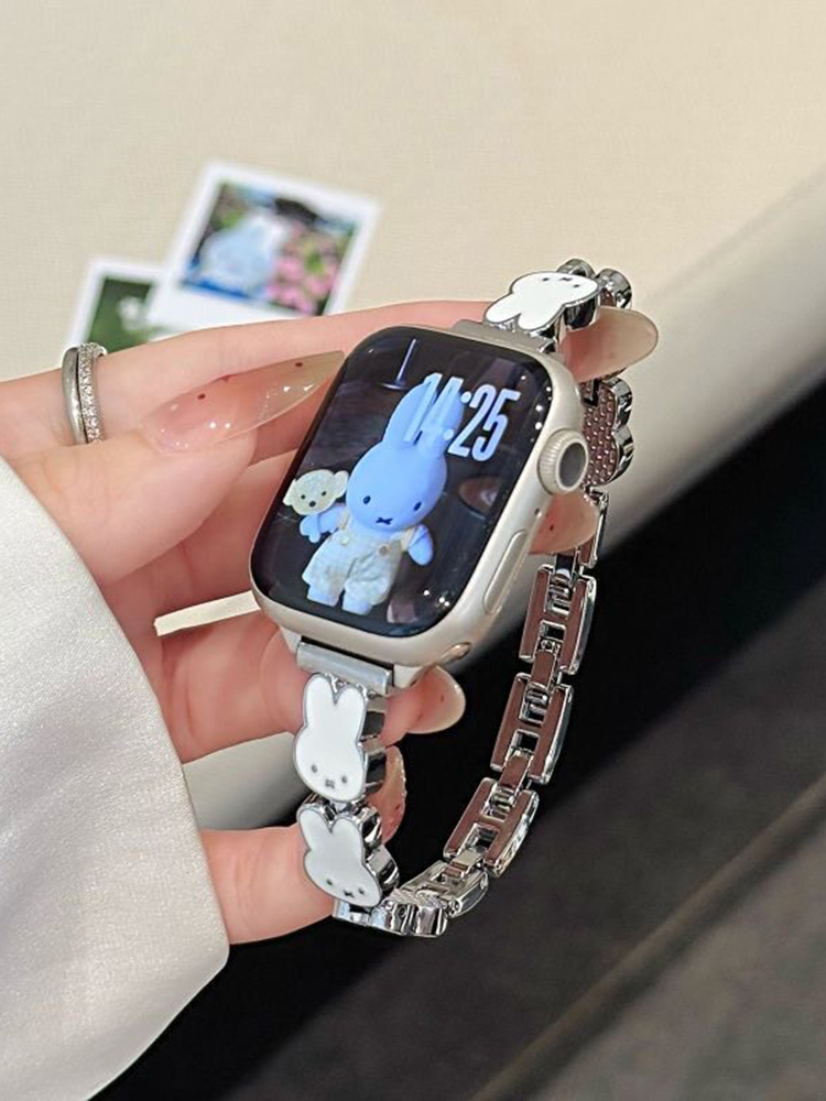 Easter Series Bunny Metal Band for Apple Watch