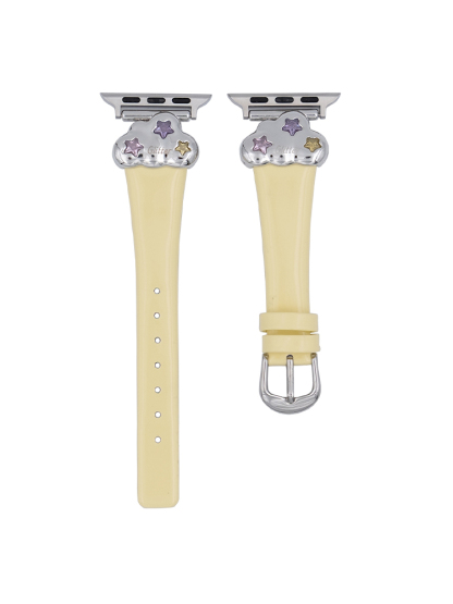 Clouds Buckle Leather Band