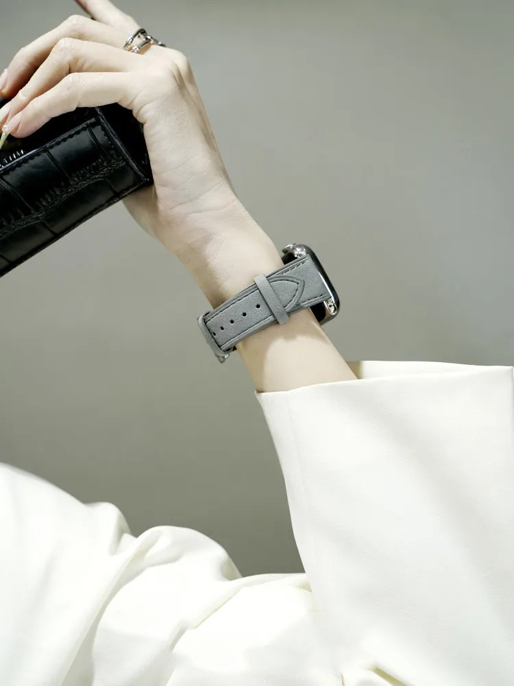 Cashmere Suede Leather Band for Apple Watch